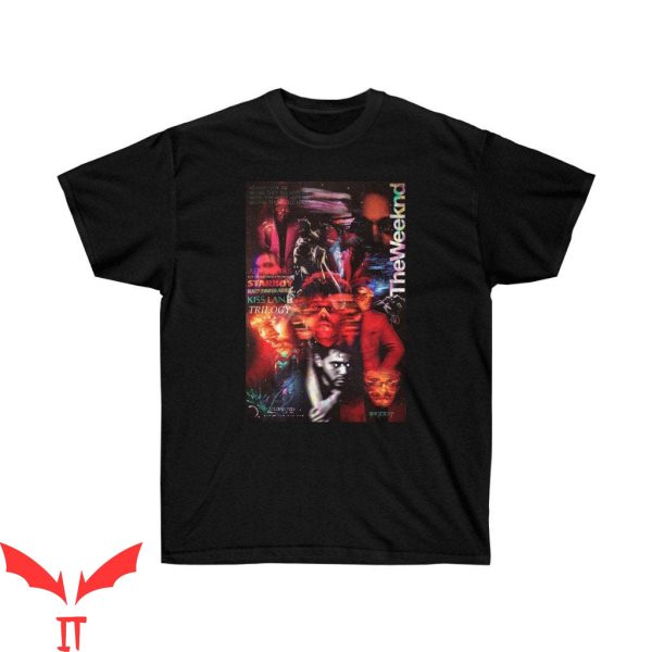 The Weeknd Trilogy T-Shirt Montage Canadian Singer Music
