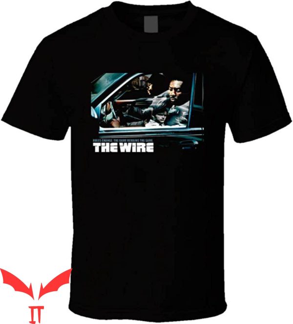 The Wire T-Shirt HBO TV Crime Drama Series Character Tee