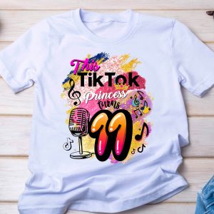 Tiktok Birthday T-Shirt This Princess Turning 11 Birthday