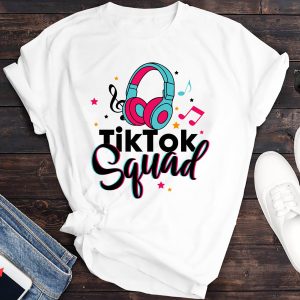 Tiktok Birthday T-Shirt Tik Tok Squad Dancing Queen Music