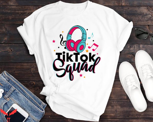 Tiktok Birthday T-Shirt Tik Tok Squad Dancing Queen Music