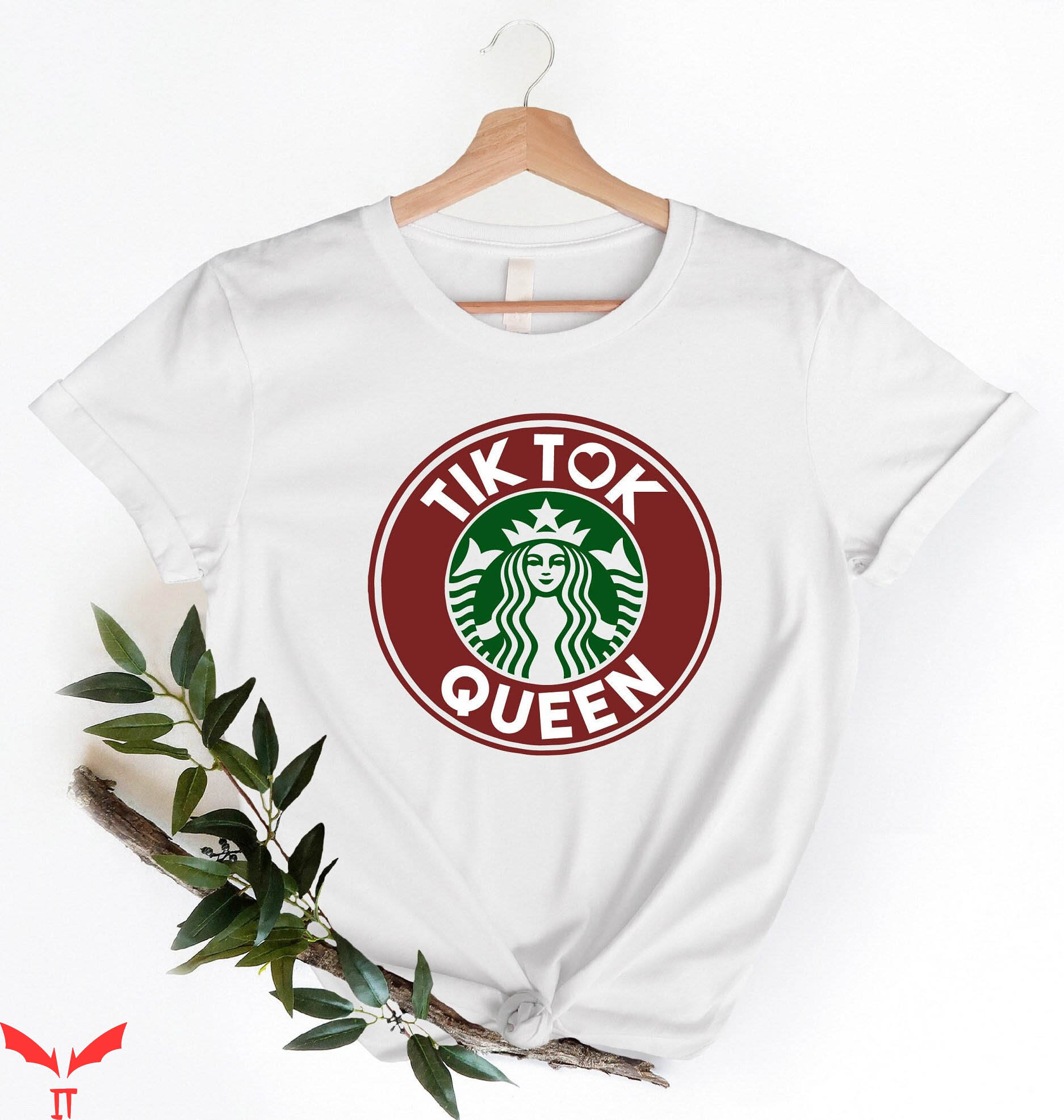 Tiktok Birthday T-Shirt Tiktok Queen Starbucks Famous