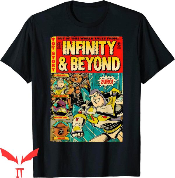 To Infinity And Beyond T-Shirt Disney Pixar Toy Story Comic