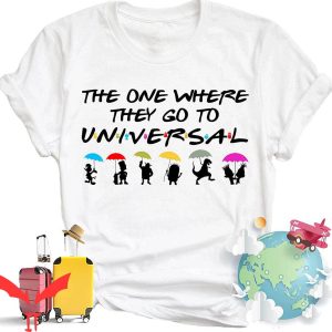 Universal Studios Couple T-Shirt Awesome One Where They Go