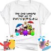 Universal Studios Couple T-Shirt The One Where They Go To