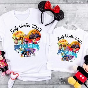 Universal Studios Family Vacation T-Shirt Disneyworld