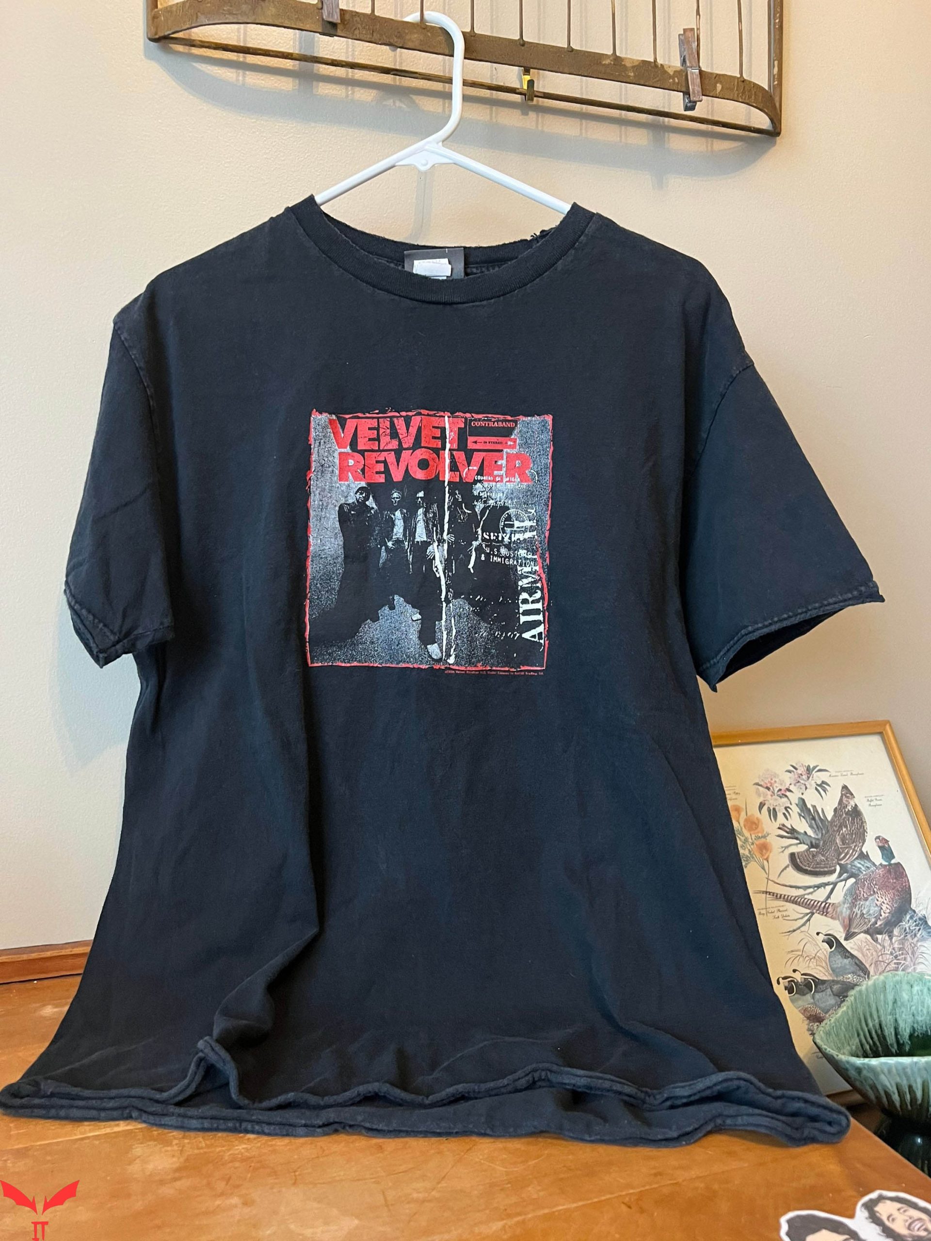 Velvet Revolver T-Shirt Velvet Revolver Contraband Tshirt