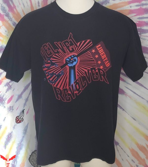 Velvet Revolver T-Shirt Velvet Revolver Libertad Concert