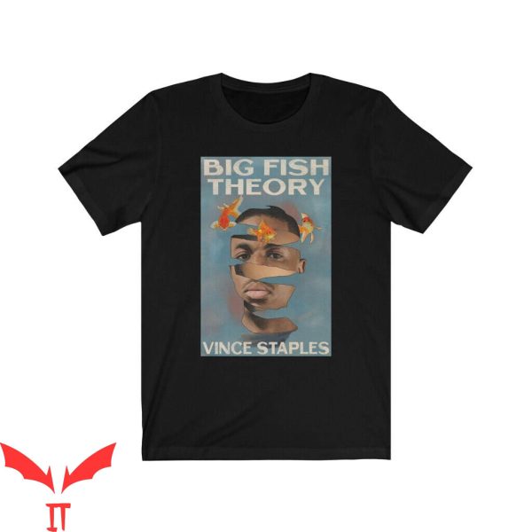 Vince Staples T-Shirt Big Fish Theory Fan Art Trendy Tee