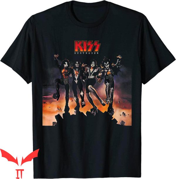 Vintage KISS T-Shirt 1976 Destroyer Heavy Metal Music Tee