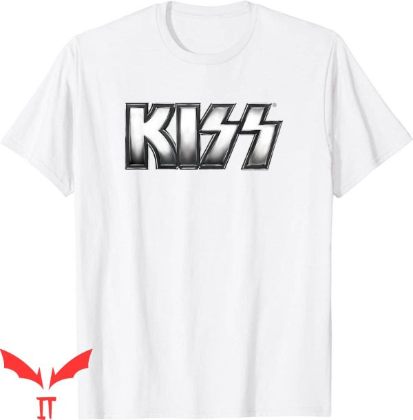 Vintage KISS T-Shirt Metallic Logo Heavy Metal Music Tee