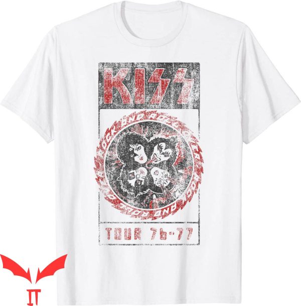 Vintage KISS T-Shirt Rock And Roll Over Vintage Heavy Metal