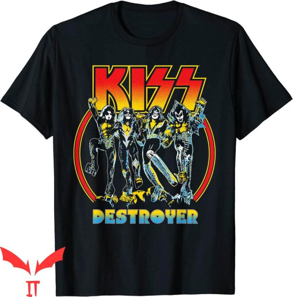 Vintage KISS T-Shirt Rock And Roll Party Heavy Metal Music