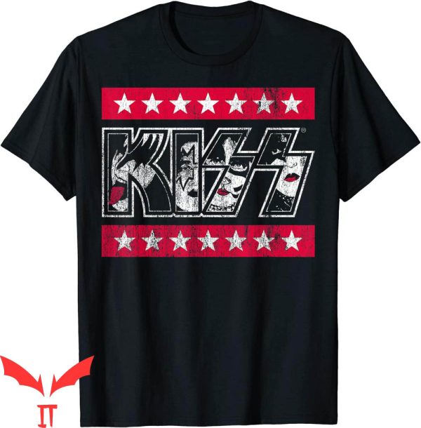 Vintage KISS T-Shirt Rock ‘N’ Stars Heavy Metal Music Tee