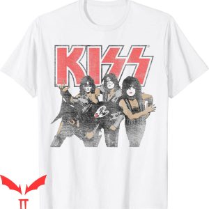Vintage KISS T-Shirt Shout it Out Loud Portrait Heavy Metal
