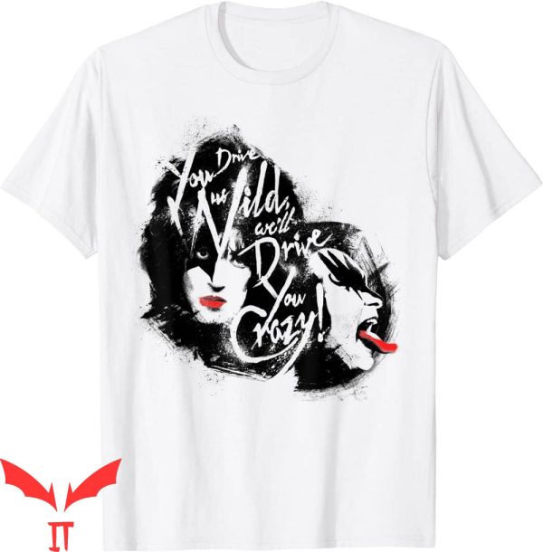 Vintage KISS T-Shirt You Drive Us Wild Heavy Metal Music