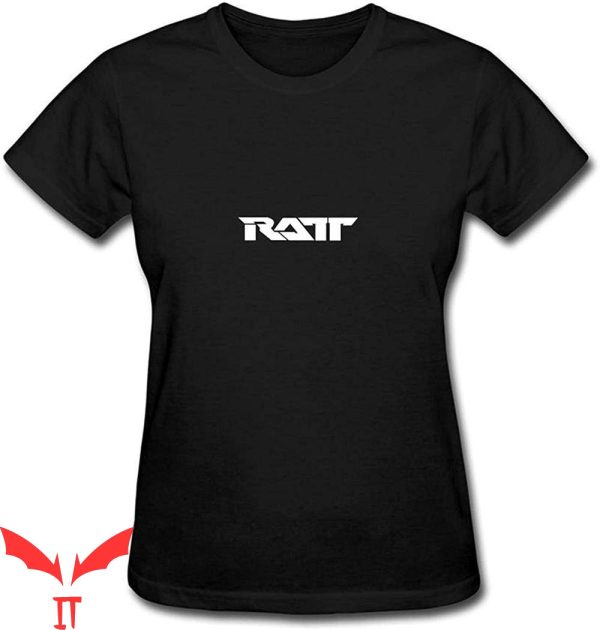 Vintage RATT T-Shirt Heavy Metal Band Logo Trendy Tee
