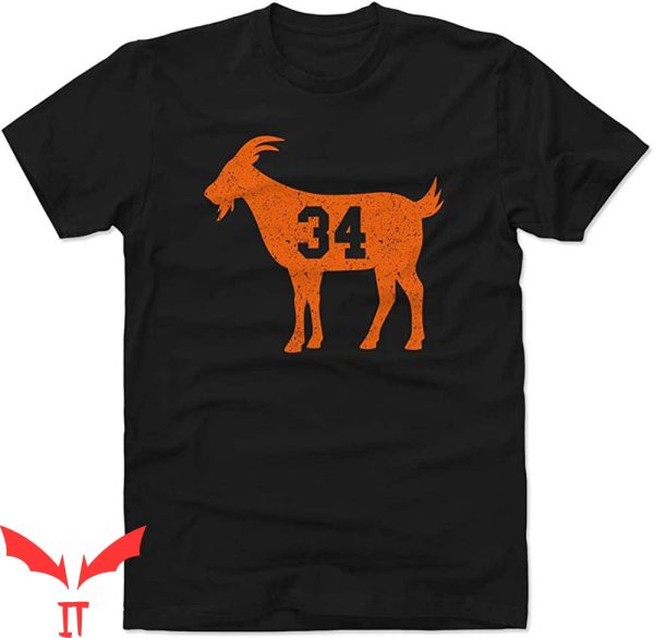 Walter Payton T-Shirt 34 Goat American Football Player Tee