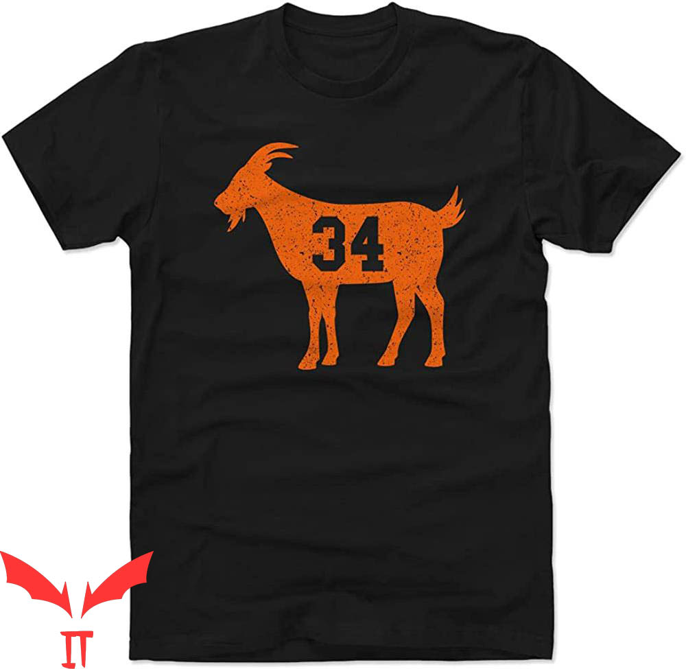 Walter Payton T-Shirt 34 Goat American Football Player Tee Walter Payton T-Shirt 34 Goat American Football Player Tee