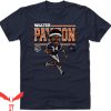 Walter Payton T-Shirt Cartoon American Football Player Tee