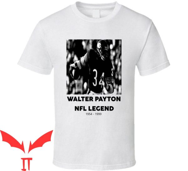 Walter Payton T-Shirt Football Fan Chicago Legend Cool Shirt