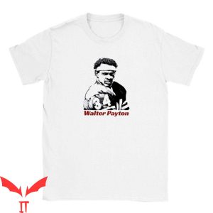 Walter Payton T-Shirt Football Lovers Fan Vintage Tee Shirt
