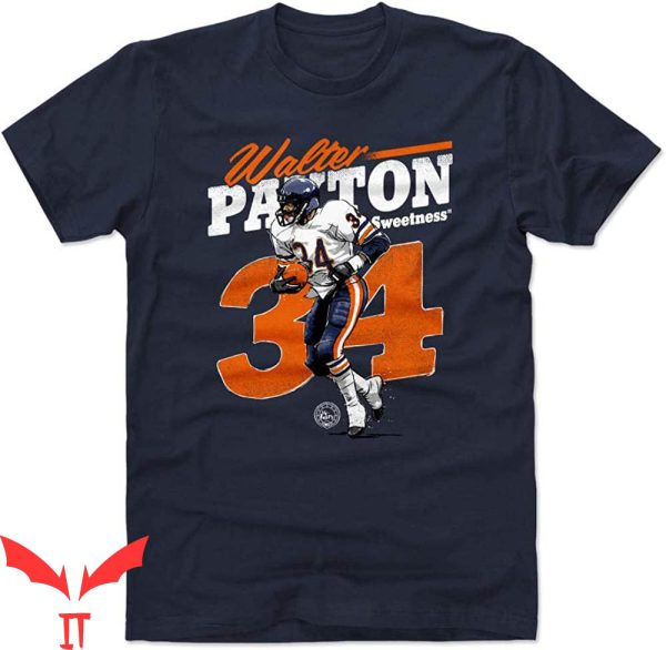 Walter Payton T-Shirt Sweetness Retro  Football Player