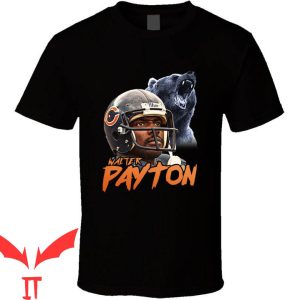 Walter Payton T-Shirt Vintage Chicago Bears Fan Tee Shirt