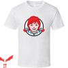 Wendy’s T-Shirt Classic Fast Food Restaurant Logo Tee