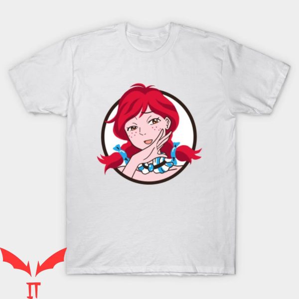 Wendy’s T-Shirt Classic Logo Amine Manga Style Tee
