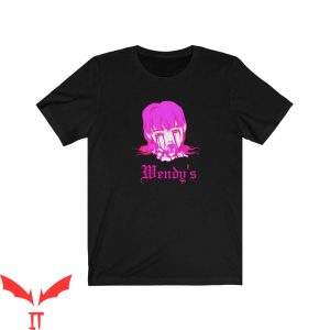 Wendy’s T-Shirt Grunge Emo Goth Egirl Aesthetic Anime