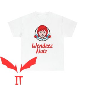 Wendy’s T-Shirt Wendeez Nutz Fast Food Restaurant Logo