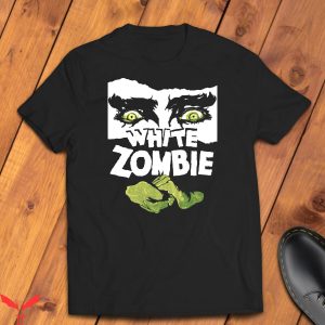 White Zombie T-Shirt Gothic Horror Halloween Goth Grunge