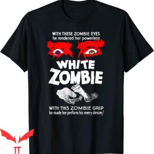 White Zombie T-Shirt Retro Classic Sci Fi Horror Movie Film Tee