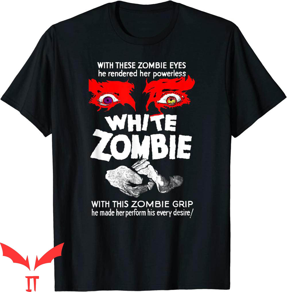 White Zombie T-Shirt Retro Classic Sci Fi Horror Movie Film Tee