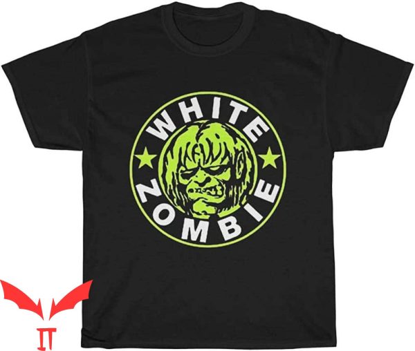 White Zombie T-Shirt Scary Horror Logo Halloween Tee Shirt