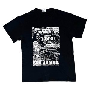 White Zombie T-Shirt Vintage Band Heavy Metal Rob Zombie