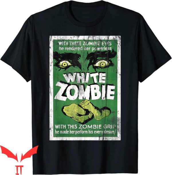 White Zombie T-Shirt Vintage White Zombie Movie Poster