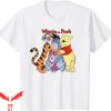 Winnie The Pooh Birthday T-Shirt Disney Group Shot Hug