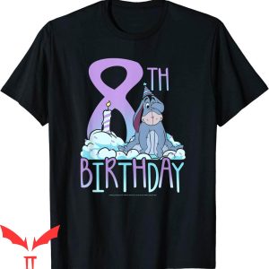 Winnie The Pooh Birthday T-Shirt Eeyore Eighth Birthday
