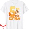 Winnie The Pooh Birthday T-Shirt Tigger Fifth Birthday