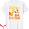 Winnie The Pooh Birthday T-Shirt Tigger Seventh Birthday