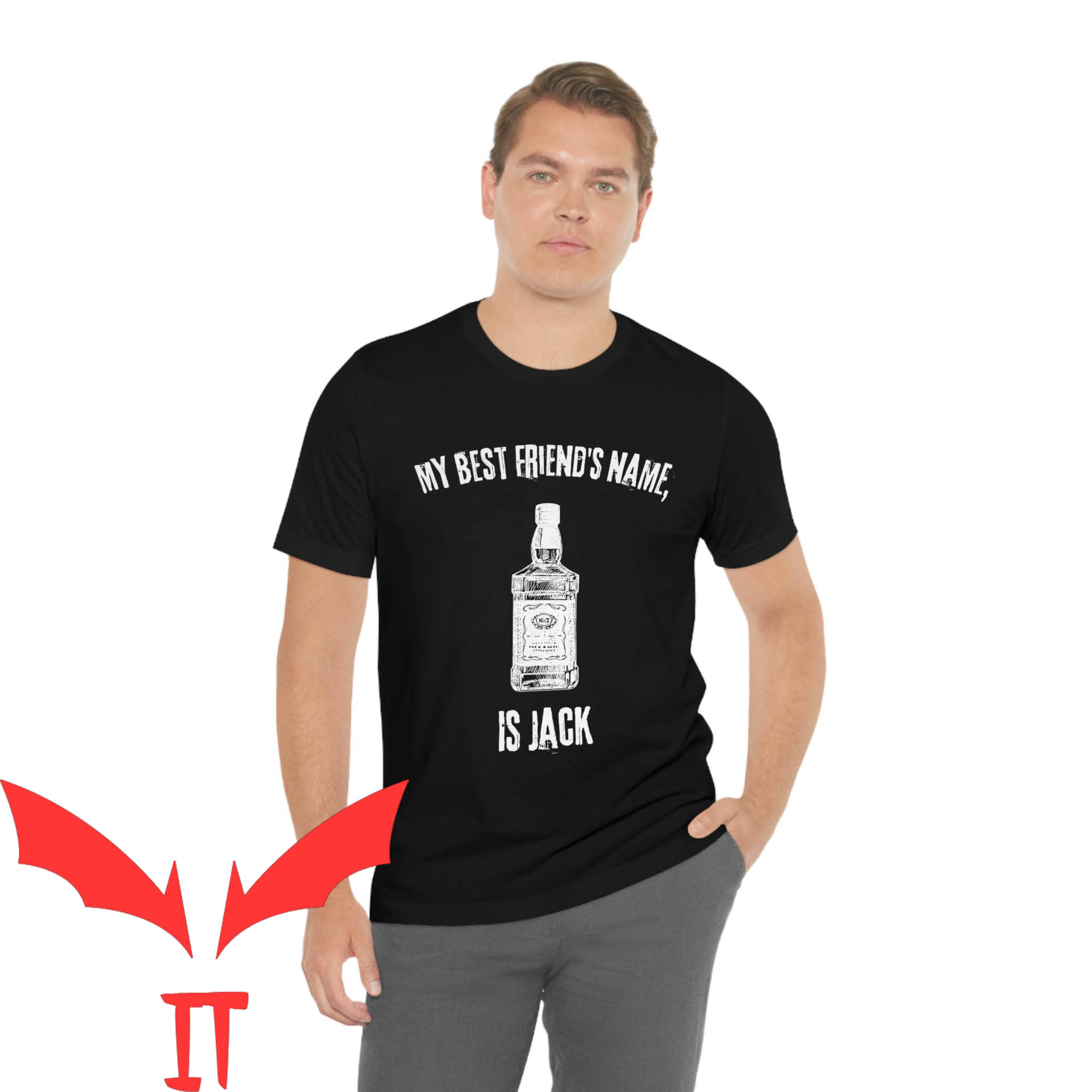 Womens Jack Daniels T-Shirt My Best Friends Name Is Jack Womens Jack Daniels T-Shirt My Best Friends Name Is Jack