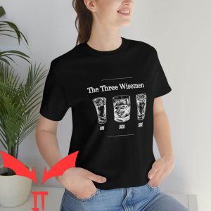 Womens Jack Daniels T-Shirt The Three Wisemen T shirt