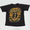 Womens Jack Daniels T-Shirt Vintage Distressed Jack Daniels