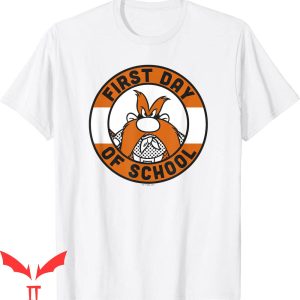Yosemite Sam T-Shirt Looney Tunes First Day Of School Circle