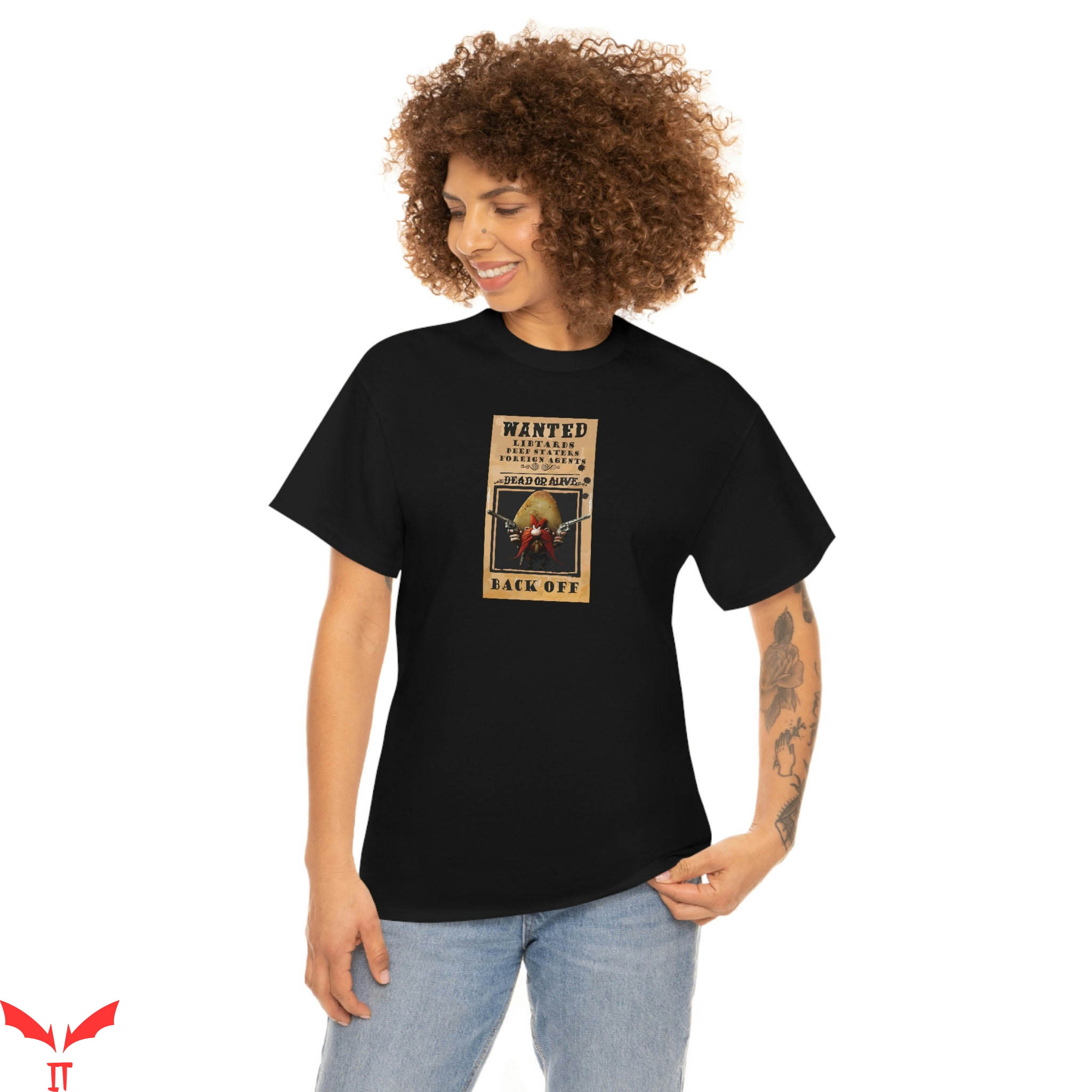 Yosemite Sam T-Shirt Trendy Funny Cartoon Character Tee