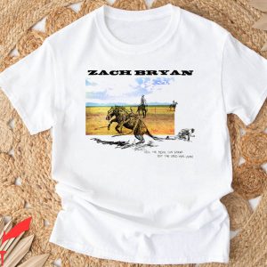 Zach Bryan T-Shirt American Heartbreak Western Country