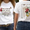 Zach Bryan T-Shirt Flowers In The Darkest Parts Of You Tee