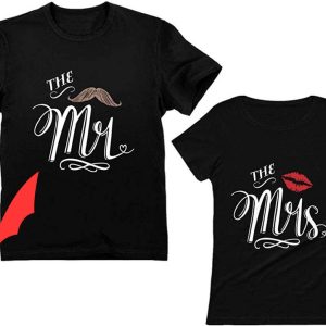 Mr And Mrs T-Shirt Couple Outfits